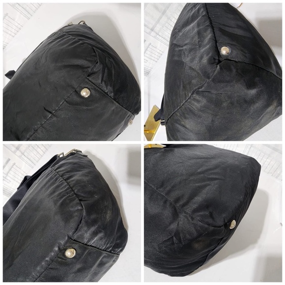 Authentic PRADA Tessuto Nylon Shopper Tote Black - Picture 9 of 13